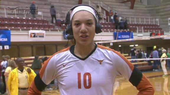 Eckerman, Texas Cruise in NCAA Tourney 1st RD Match