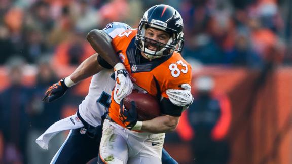Welker likely out until playoffs, sources say