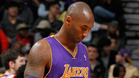 NBA: Clock ticking even faster for Kobe Bryant