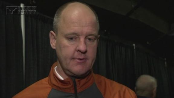 Texas Coach Elliott on Loss to Wisconsin