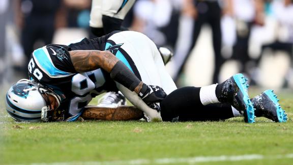Panthers' Smith 'doubtful' with knee sprain