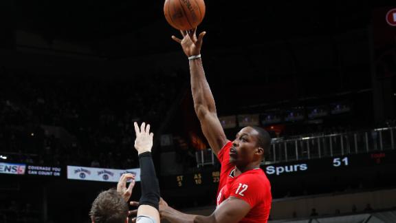 Harden's 28 help Rockets knock off Spurs