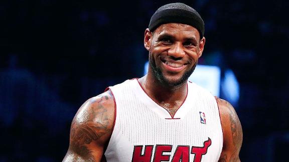 LeBron third NBA player to garner AP award