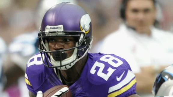Vikings' Peterson (groin) doubtful for finale