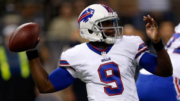 QB Manuel is no-go for Bills; Lewis to start