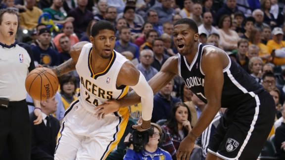 George, East-best Pacers pull away from Nets