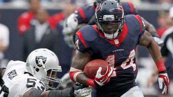 Tate tweets he likely won't return to Texans