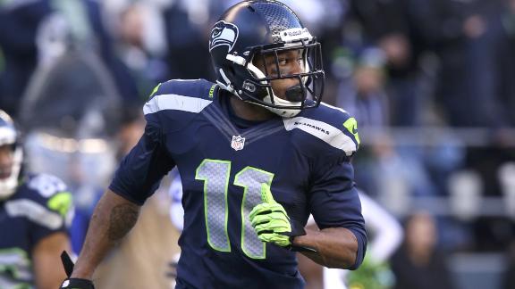 Seahawks' Harvin (hip) returns to practice