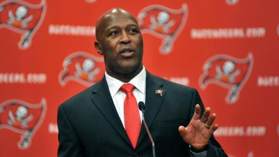 Lovie ready to make Bucs 'relevant' again