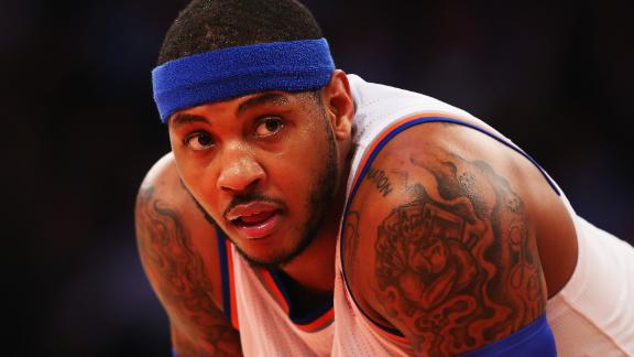 Melo, Knicks stave off Pistons' rally attempt