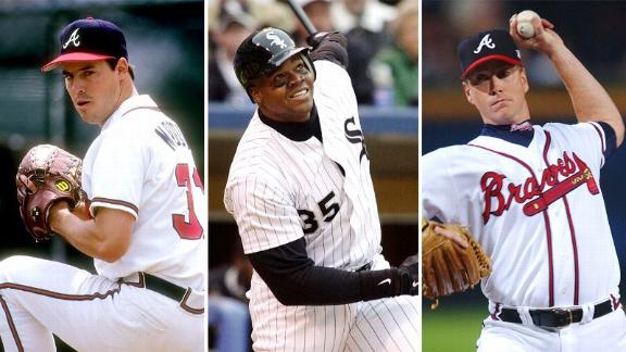 Maddux, Glavine, Thomas gain Hall entry