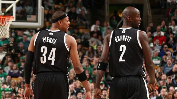 Nets top Celtics as Pierce, Garnett return