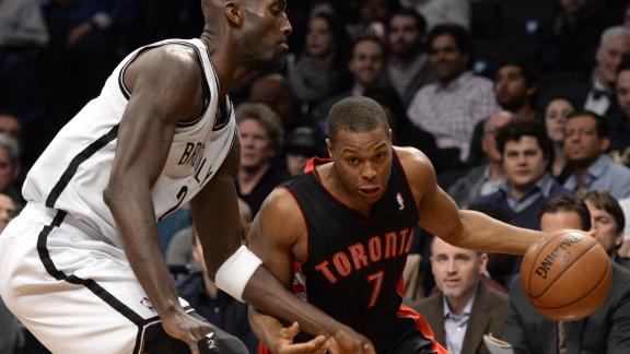 Raptors cool off Nets on Patterson's late basket