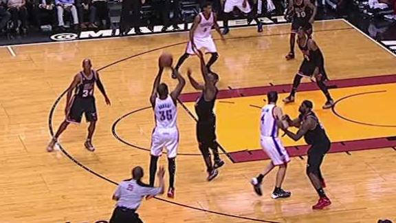 Durant rolls on as Thunder rally past Heat
