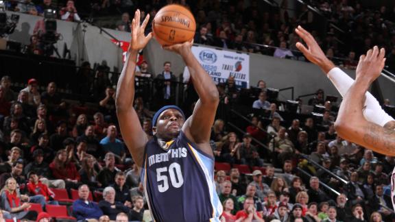 Randolph paces Griz past Aldridge, Blazers