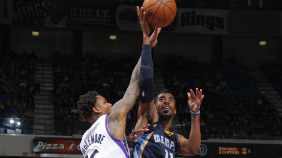 Miller iffy for Grizzlies with sprained thumb
