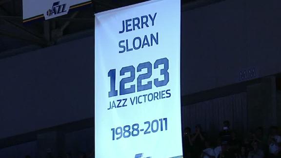 Jazz, Obama salute longtime coach Sloan