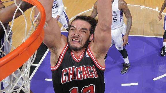 Bulls' Noah docked $15K for on-court tirade