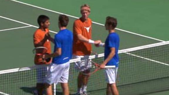 #6 Men's Tennis defeats UT Arlington 6-1