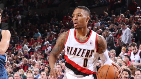 Short-handed Blazers rally to beat Wolves