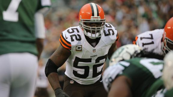 Veteran linebacker Jackson cut by Browns
