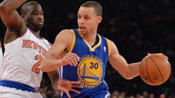Curry's triple-double helps Warriors to rout