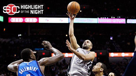 Parker returns, leads Spurs over Mavericks
