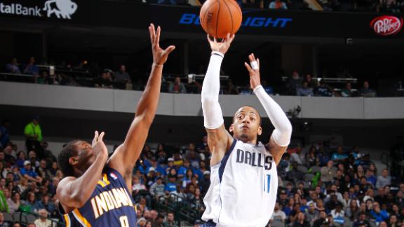 Mavericks extend Pacers' slide to 4 games