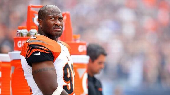 Bengals release veteran linebacker Harrison