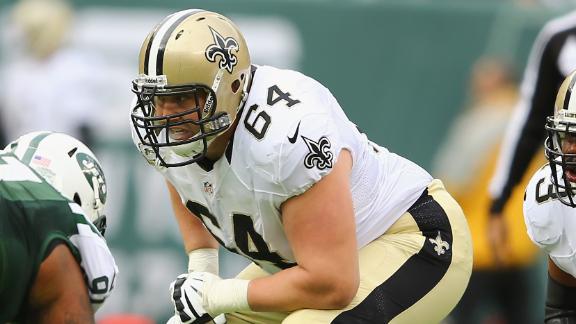 Saints bring back RT Strief on five-year deal