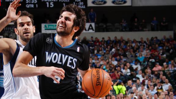 Love's 35 help Timberwolves clip Mavs in OT