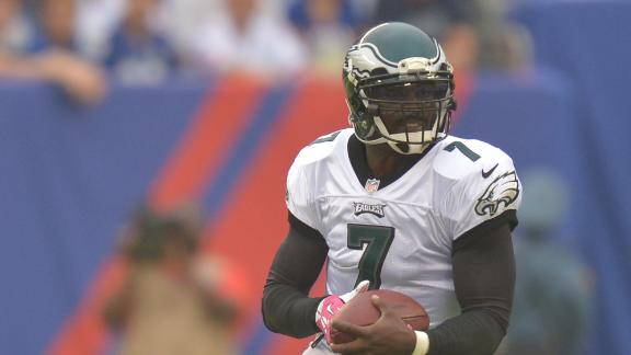 Jets QB Smith: Signing of Vick is 'awesome'