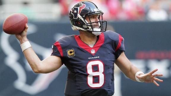 Source: Texans will trade Schaub to Raiders