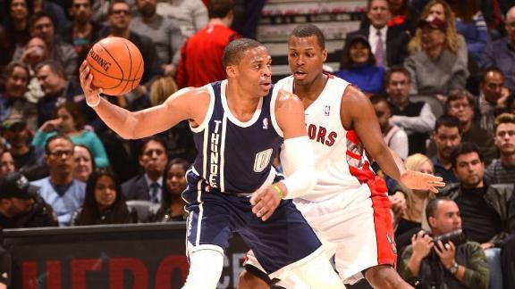 MRI: Westbrook's knee fine after early exit