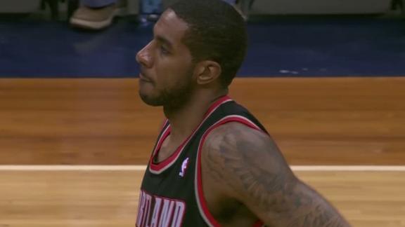 Aldridge leads Blazers past Hawks in return