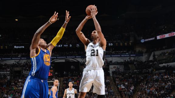 Spurs stretch streak to 19 against Warriors
