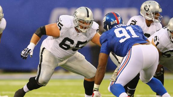 Raiders release RG Brisiel after two seasons