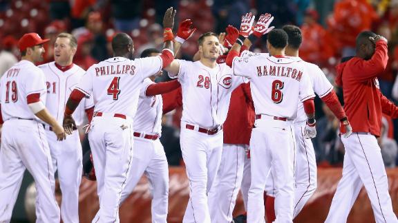 Reds end season-opening slump, top Cards