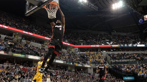 Dwyane Wade of Miami Heat out against Indiana Pacers
