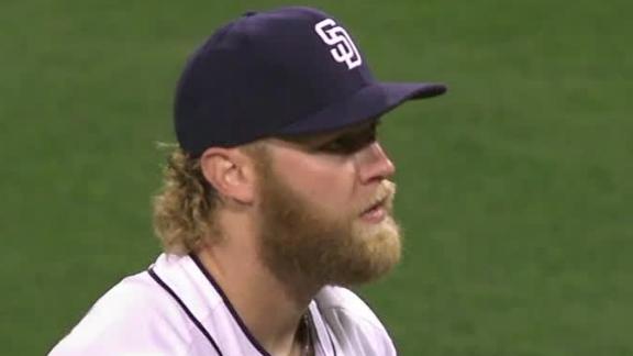 Padres' Cashner 1-hits MVP Cabrera, Tigers