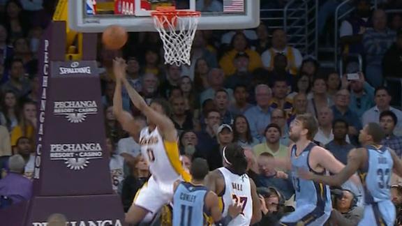 Grizzlies top Lakers, improve playoff chance