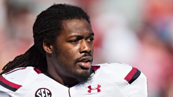 Source: Clowney to visit with Falcons again