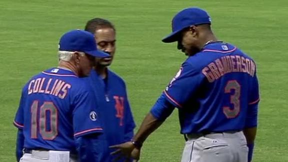 Mets OFs Granderson, Lagares both injured