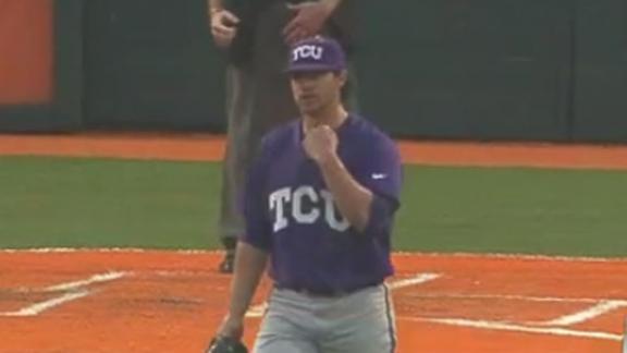 TCU Opens Up Series with 3-0 Win