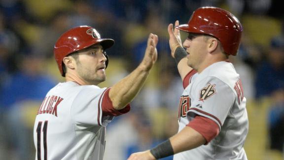 Hill's hit in 12th sends D-backs past Dodgers