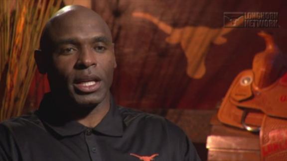 Texas' Strong Discusses Aggressive Offense, Defense