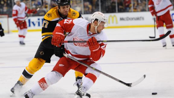 Wings' Alfredsson out for Game 3 vs. Bruins