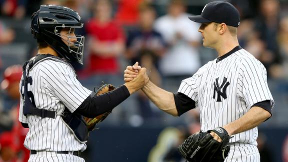 Murphy's 1st homer lifts Yanks past Angels
