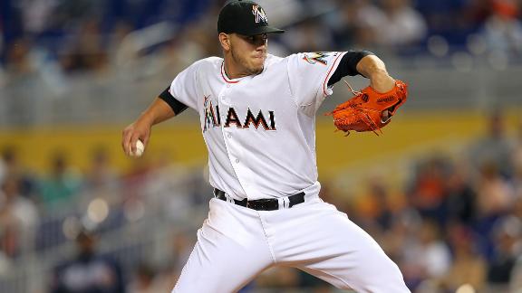 Fernandez shuts down Braves as Marlins roll