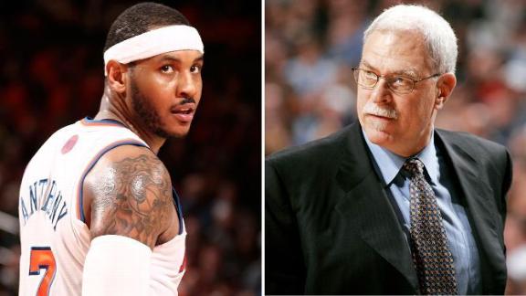 Source: Phil, Carmelo talk Kerr, free agency